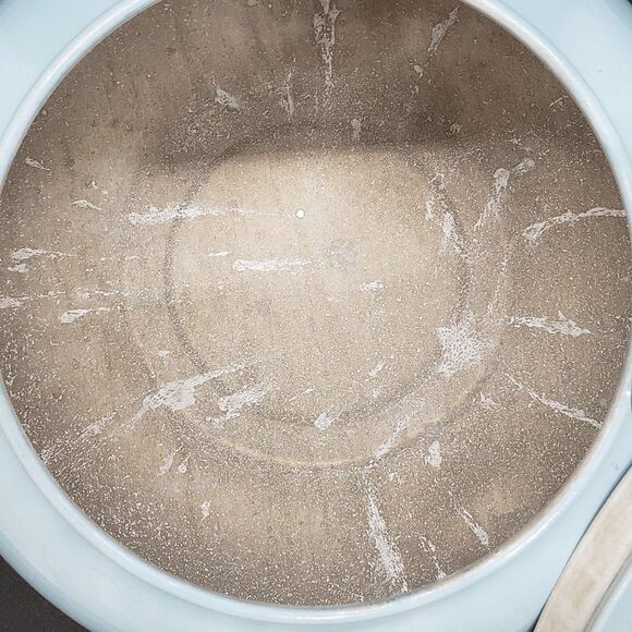 Vintage Enamel Tea Kettle with Country Goose Design and Ceramic Handle - Picture 3 of 8